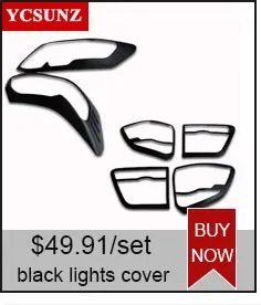 Автомобильные аксессуары, черные наборы задних фонарей для Toyota Fortuner Hilux Sw4 2012 2013