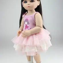 Оригинальные 18 дюймов реалистичные виниловые куклы американской принцессы SD/BJD ручной работы детские шарнирные куклы для девочек bonecas