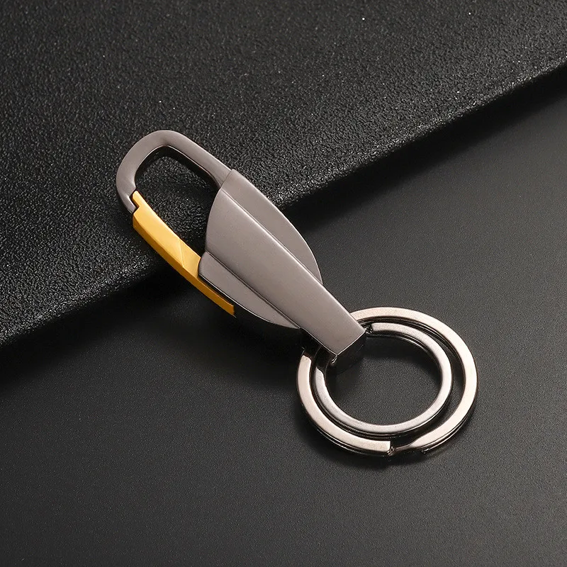 

Bycobecy Men And Women General DIY High Quality Metal Key Holder Men's Business Car Custom Creative Pendant Activities Key Smart