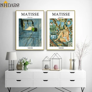 

Henri Matisse Fashion Design Art Posters and Prints Canvas Painting Wall Pictures for Living Room Abstract Scenery Home Decor