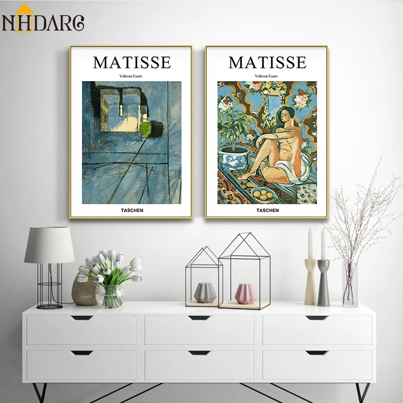 Художественные плакаты и принты Henri Matisse модного дизайна Картина на холсте