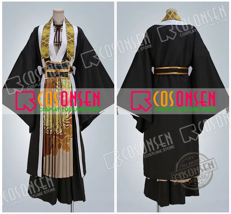 Карнавальный костюм Touken Ranbu Nagasone Kotetsu Kiwame полный комплект для косплея ONSEN|Игровые