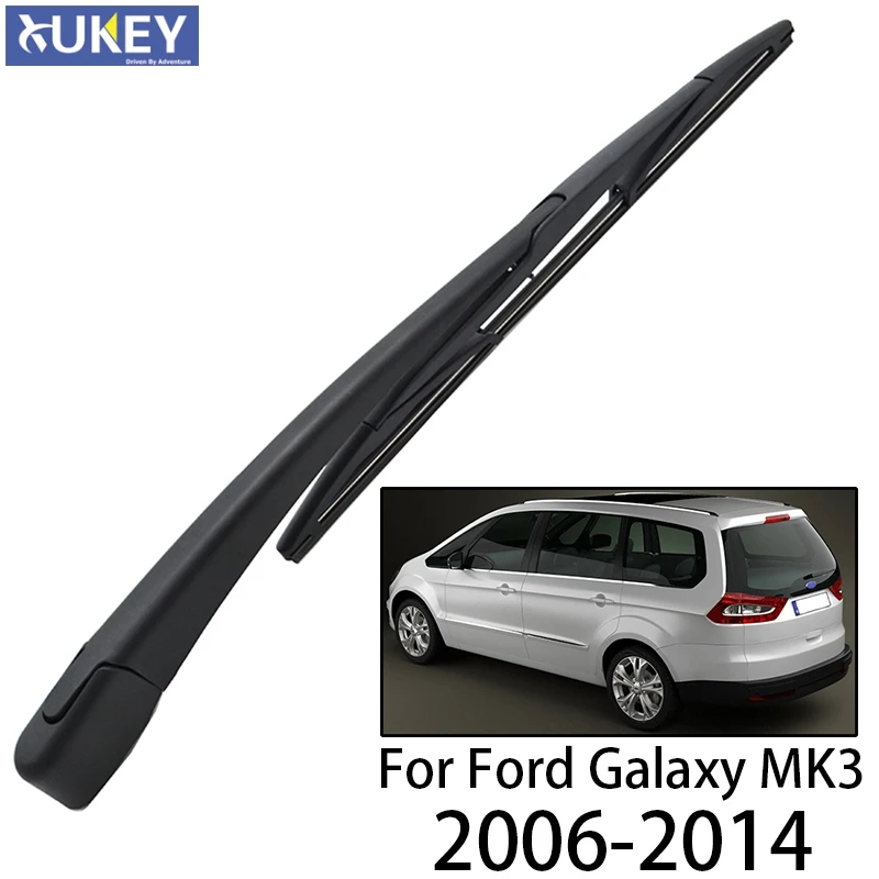 

Rear Window Windscreen Wiper Blade Arm Set 14" Kit Fit For Ford Galaxy MPV TDCI MK3 2006 2007 2008 2009 2010 2011 2012 2013 2014