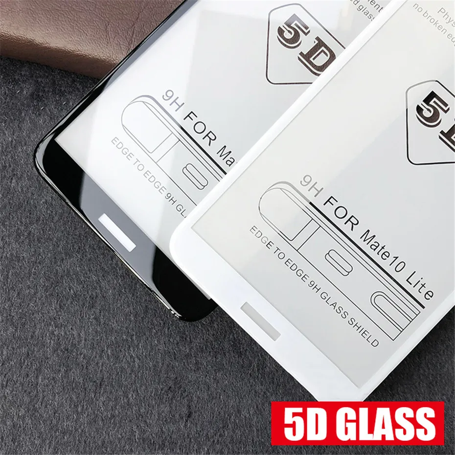 MOUSEMI 5D Tempered Glass For Huawei P20 Lite Full Cover Screen Protectors Glass For Huawei Honor 10 9 P10 Mate 10 Lite P Smart  (4)