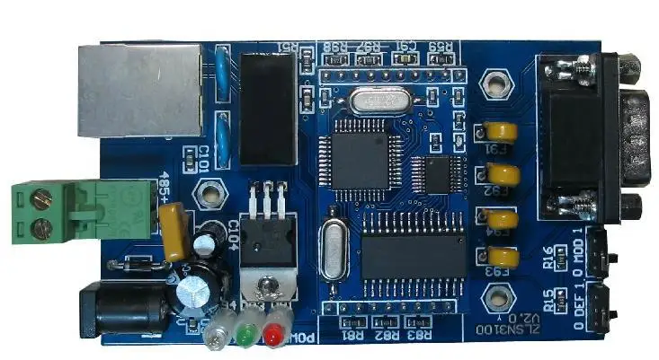 

Free Shipping! 1pc RS485 / 422 turn TCP / IP | Serial to Ethernet module | ZLSN3100