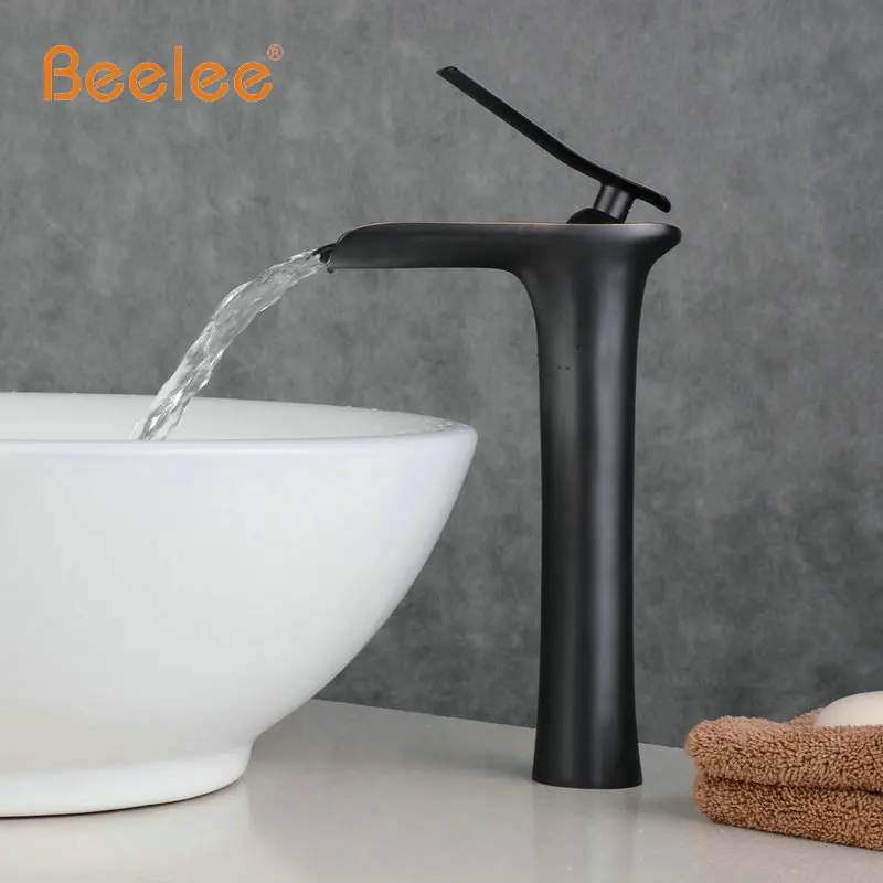 Beelee الجملة والتجزئة سطح جبل الشلال الحمام صنبور الغرور أحواض من الزجاج صنبور حوض خلاط المياه الباردة والساخنة الحنفية BL9009BH Beelee الجملة والتجزئة سطح جبل الشلال الحمام صنبور الغرور أحواض من الزجاج صنبور حوض خلاط المياه الباردة والساخنة الحنفية BL9009BH
