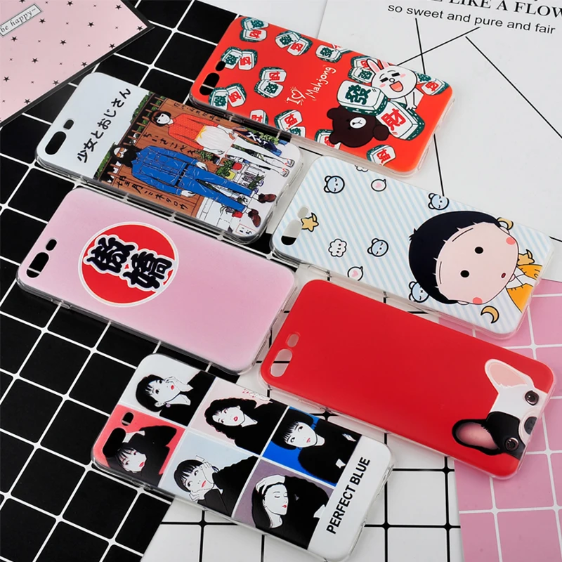 Huawei P20 lite Case Cover TPU Case For Huawei P20 lite Phone Cover Sweet Floral Cute Cat TPU P20 lite Soft Case Fashion 100%    6