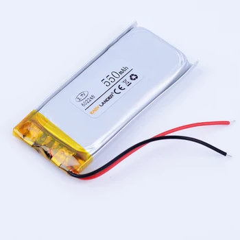 

602248 3.7V 550mAh Rechargeable li Polymer Li-ion Battery For mp3 mp4 mp5 DVR GPS PSP Vedio Game toys Tools 602250 602148