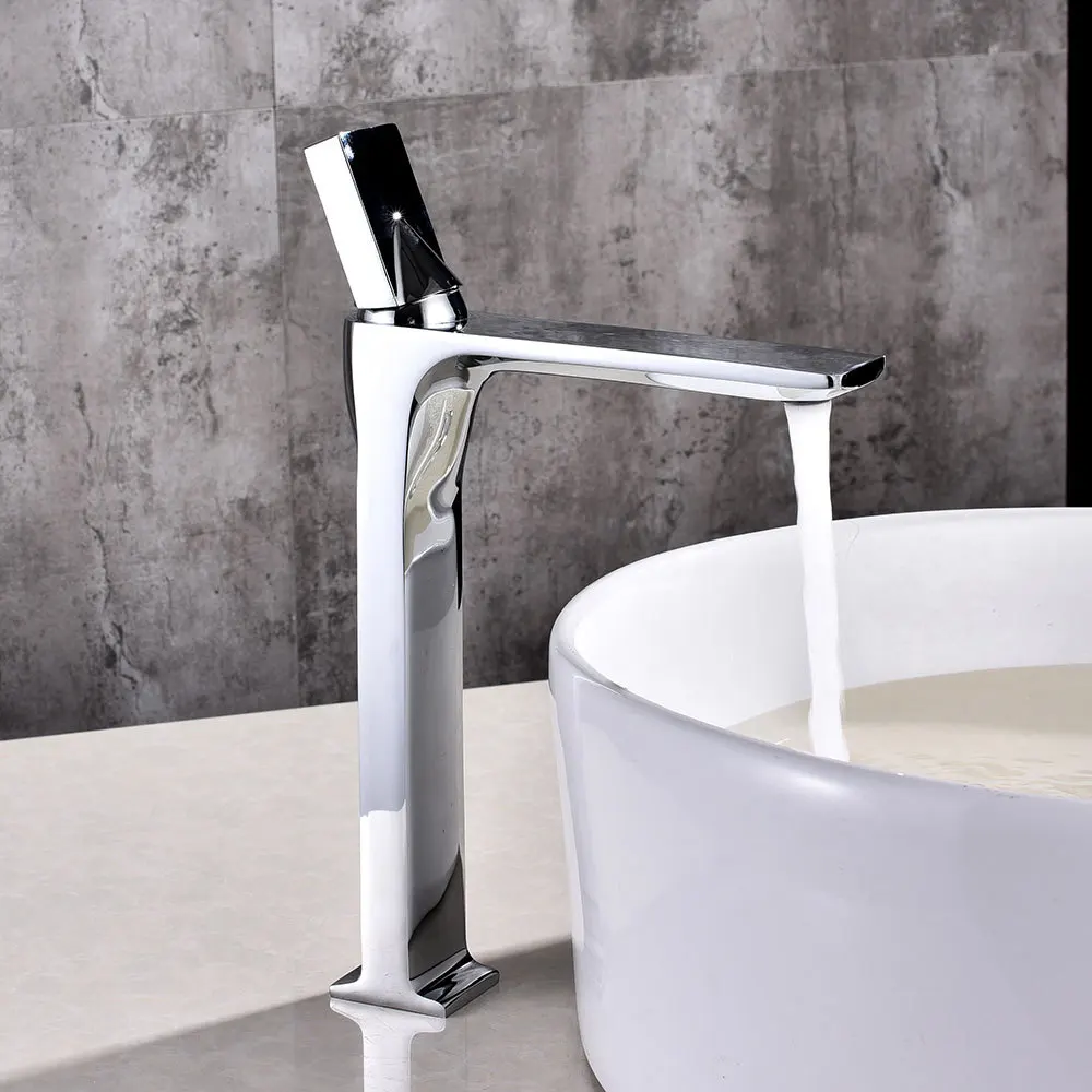 Basin Faucets Modern Chrome Bathroom Mixer Tap Brass Washbasin Faucet Single Handle Single Hole Elegant Waterfall Faucet WC Taps Basin Faucets Modern Chrome Bathroom Mixer Tap Brass Washbasin Faucet Single Handle Single Hole Elegant Waterfall Faucet WC Taps