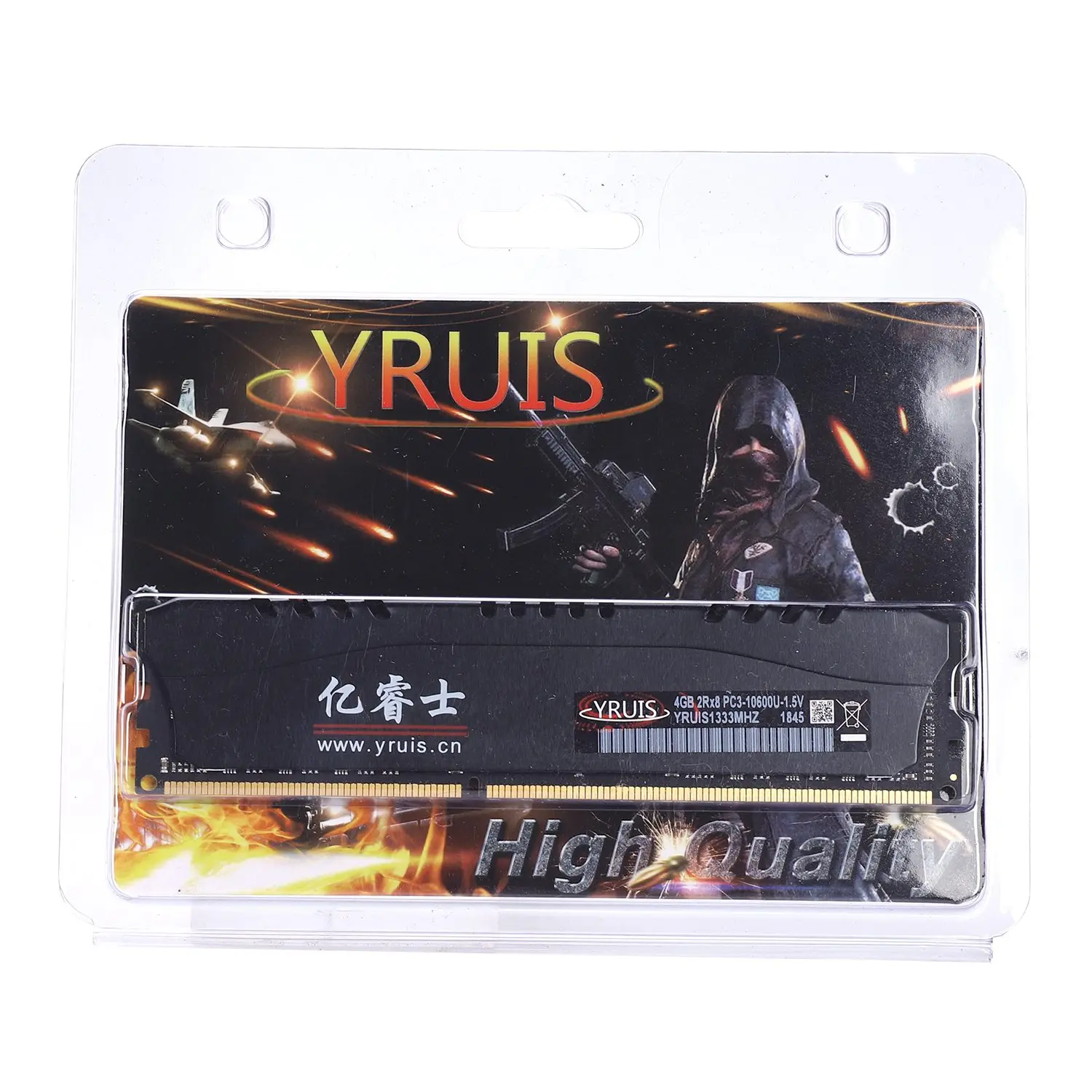 Yruis DDR3 4G Pc Ram Memory Dimm 1,5 V Настольный Ram Внутренняя Память Ram для компьютерных игр Ram с кулером памяти