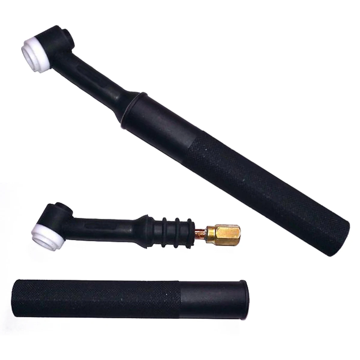 1pc 125A WP-9F TIG Welding Torch Head Body Flexible Air-Cooled With Handle