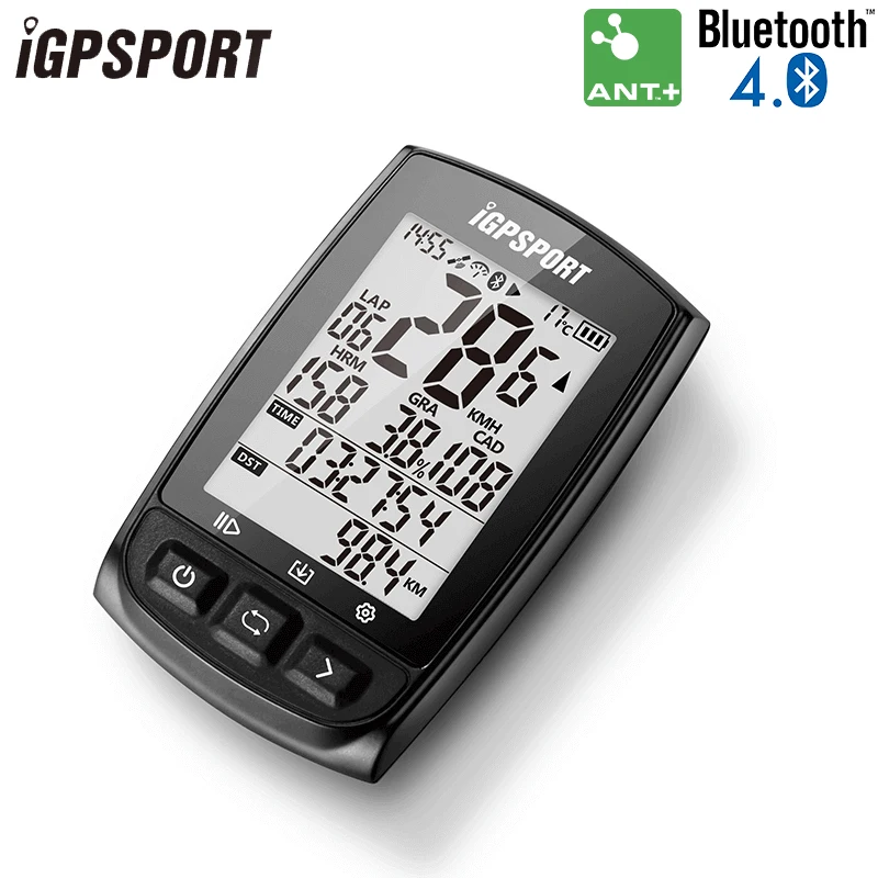 

iGPSPORT IGS50E Cycling GPS Computer Bike ANT+Wireless Computer Backlight IPX7 Waterproof Cadence Speed Heart Sensor Speedometer