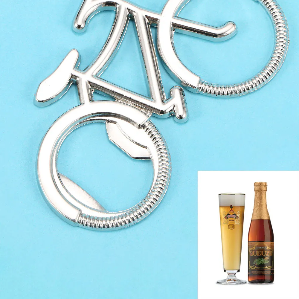 1PCS Bike Bicycle Metal Beer Bottle Opener Keychain Key Rings for Bike