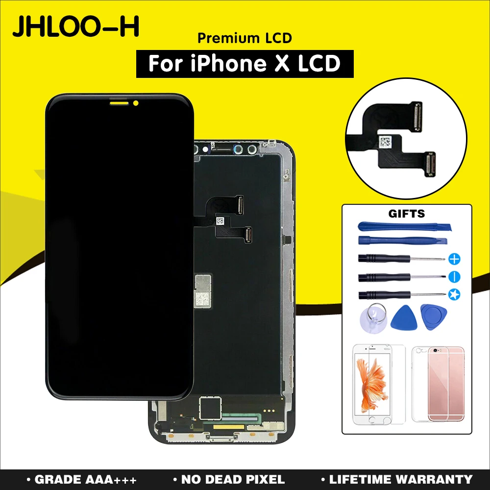 Beste Oem Voor Iphone X Xr Xs Max Screen Vervanging Met Oled Vergadering Display Aaa + + + Kwaliteit Geen Dode Pixel Lcd gratis Verzending
