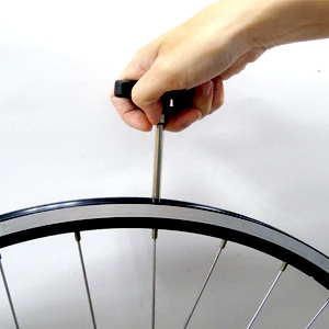 

Super B TB-7815 Nipple tool Slit (-) with pin Spoke Spanner cap wrench 80mm wrench sockets to fit internal spoke nipples tools