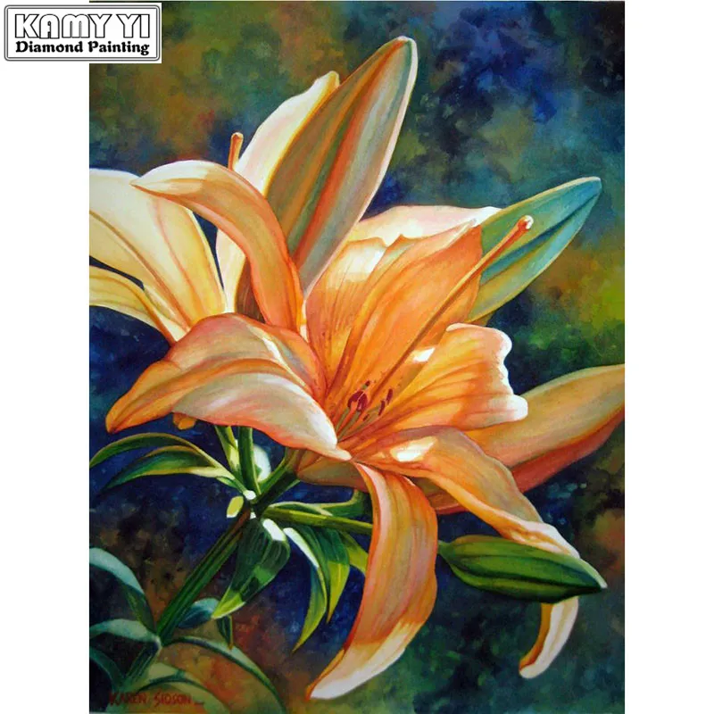 Full Square/Round Drill 5D DIY Diamond Painting flower 3D Embroidery Cross Stitch Mosaic Rhinestone Decor HYY | Дом и сад
