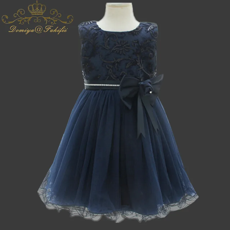 

Children Ball Gown Wedding Summer Girl Birthday Party Princess Sequined Toddler Dresses Baptism Kids Clothes Vetement Bebe Fille