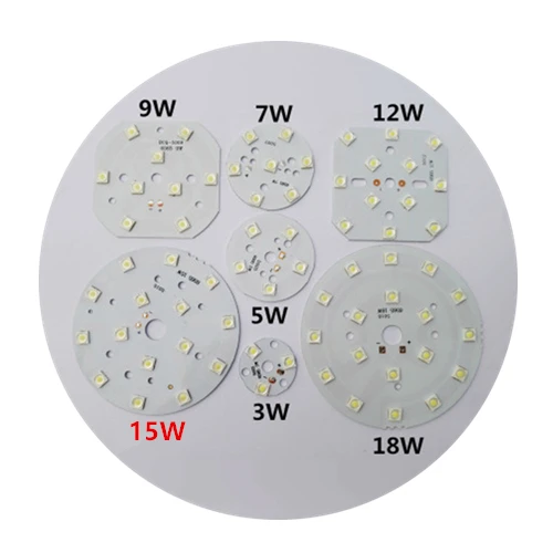 1 шт. SMD 6565 15 Вт 90 мм белый свет LED освещение доска панель источник бисера