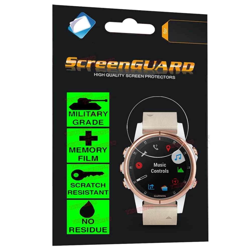 garmin fenix 5 plus sapphire screen protector