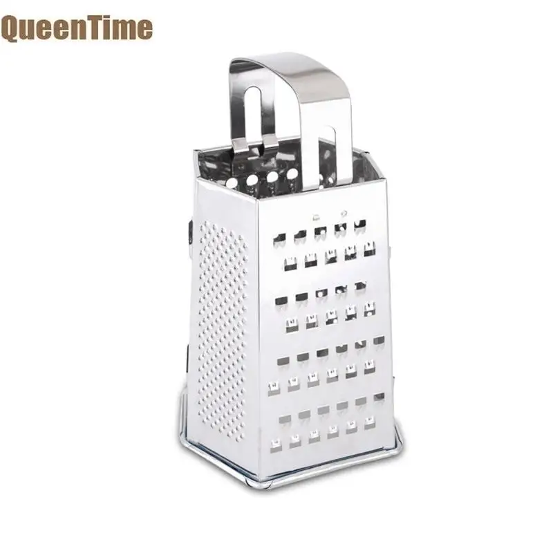 QueenTime 6 в 1 овощерезка коробка из нержавеющей стали Кухня гаджеты терка для сыра