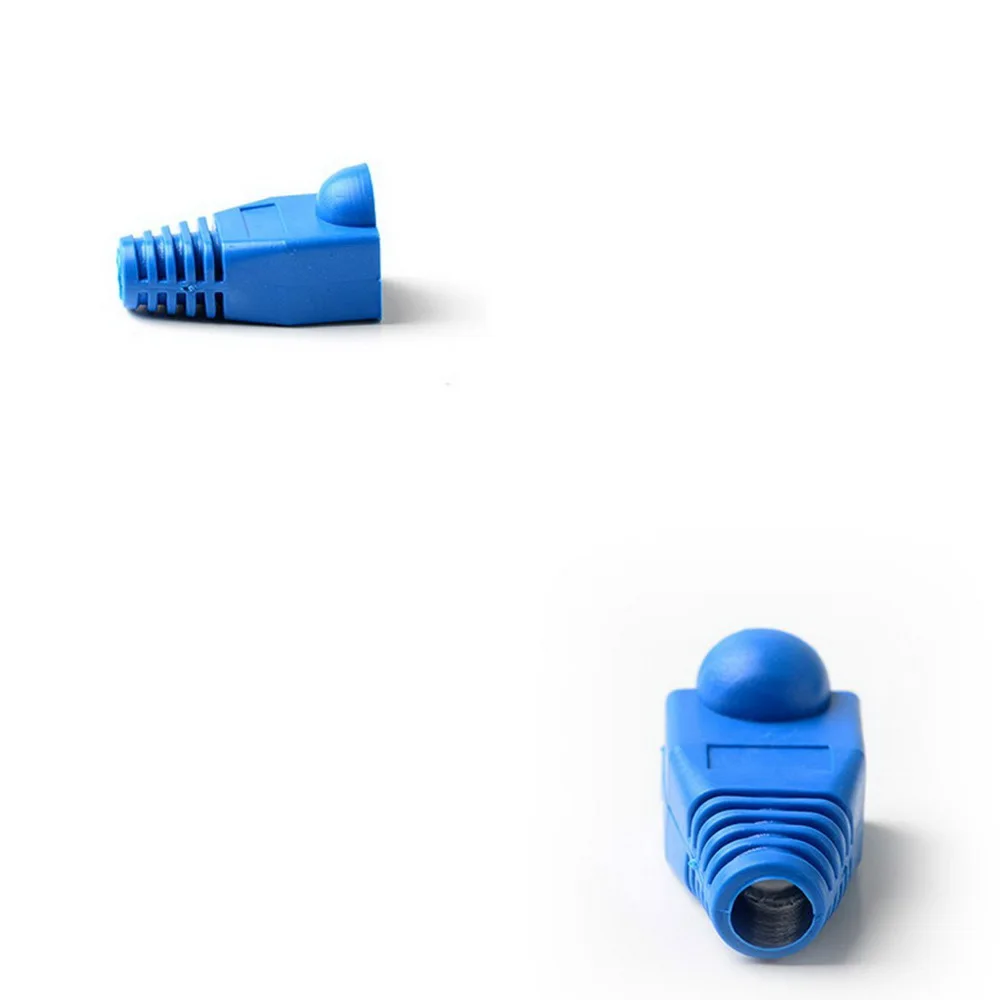 10 Pcs Soft Plastic Ethernet RJ45 Cable Connector Boots Plug Cover Strain Relief Boots Home Network Tools Kit Multicolor 10 Pcs Soft Plastic Ethernet RJ45 Cable Connector Boots Plug Cover Strain Relief Boots Home Network Tools Kit Multicolor
