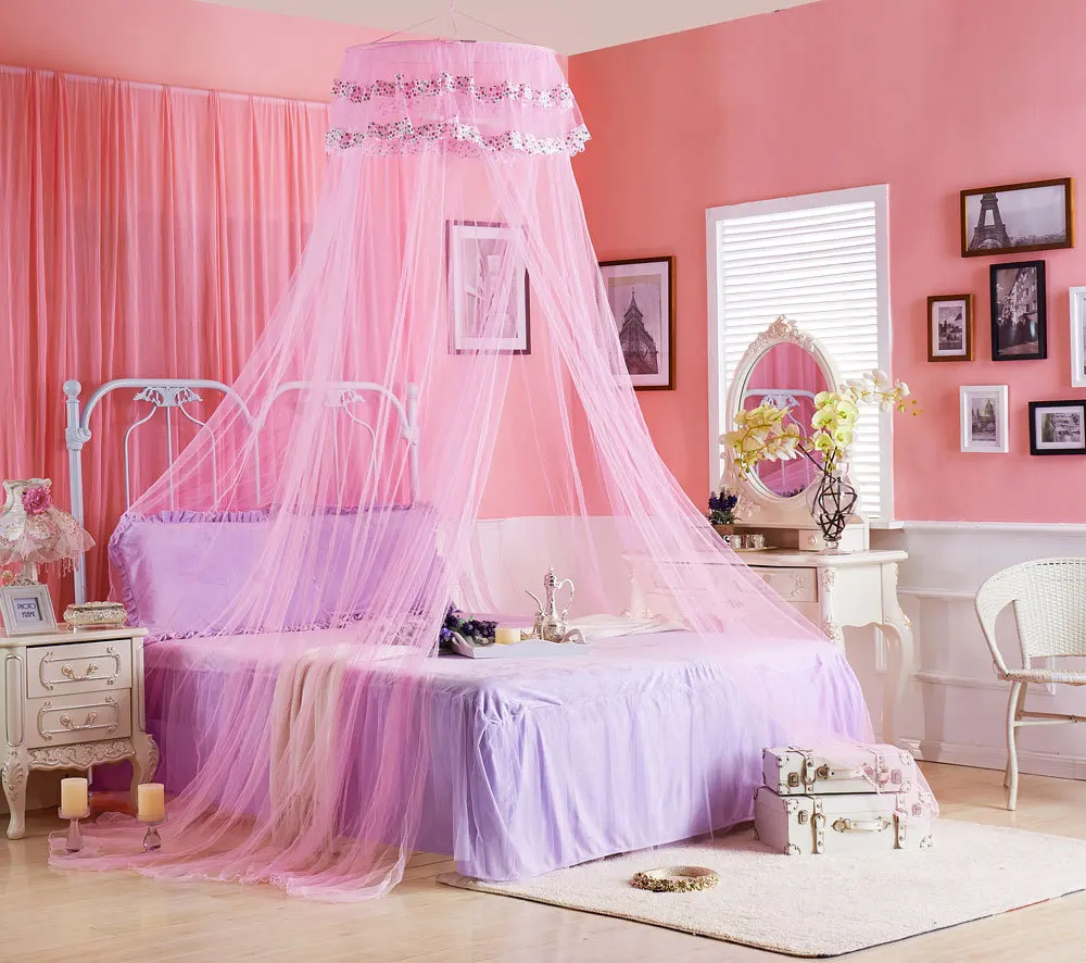 Dome Mosquito Net Princess Hanging Mosquito Net Ceiling Single Double