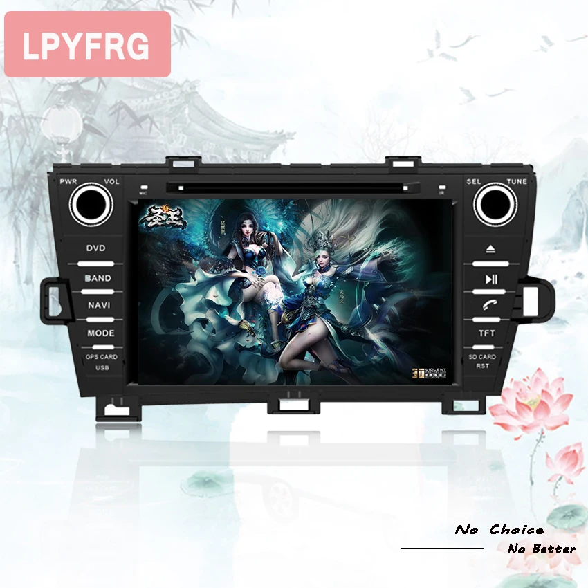 Cheap 2 Din Octa Core Android 9.0 Car Radio for Toyota Prius 2009 2010 2011 2012 2013 in dash 1024*600 car dvd gps navigation System 0