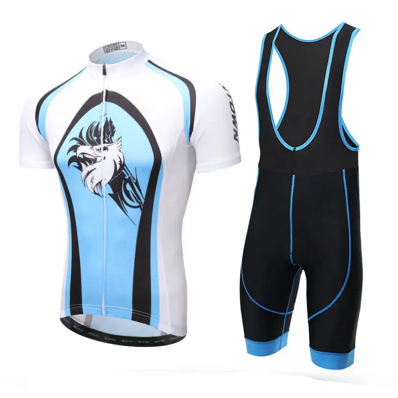 2021 Outdoor Sports Pro Team Men's Short Sleeve Cycling Jersey and Bib