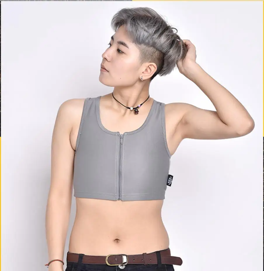 front zip bamboo bra