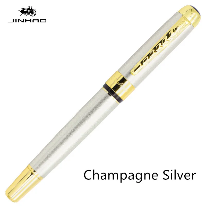 Ручка перьевая чернильная jinhao fountain pen перьевая ручка 0.5mm перьевая ручка для каллиграфии фонтан концелярские товары авторучка чернила перьевые ручки чернильные калиграфия ручка ручка для письма ручки перо pens - Цвет: As shown