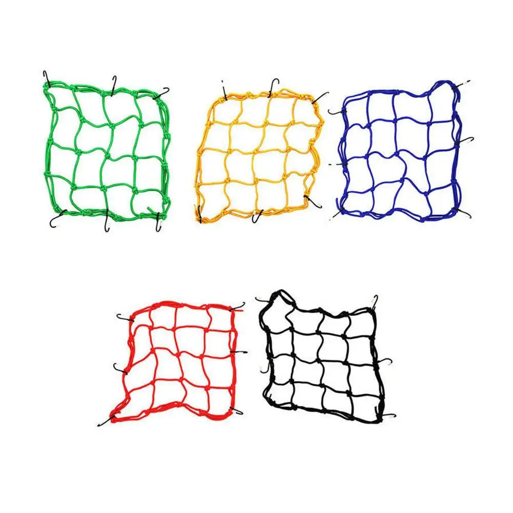 1 шт. 5 цветов велосипедная Задняя рама сетчатая крышка багаж мотоциклетная Крышка резиновая лента эластичная багажная сетка