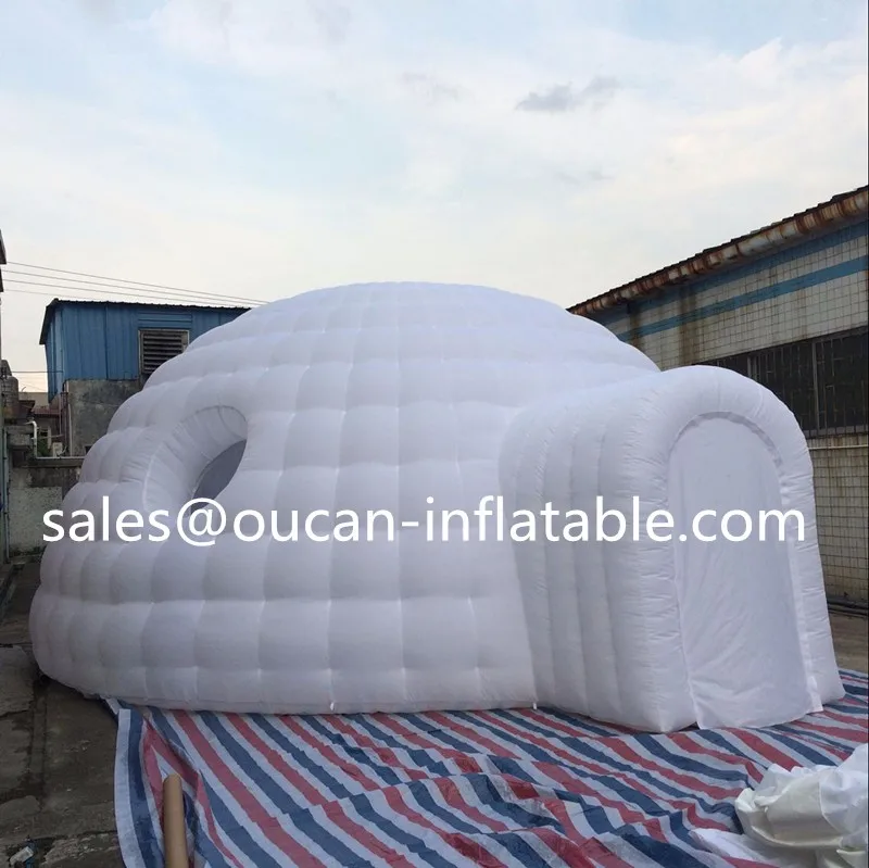 8 м диаметр Ткань Оксфорд надувной купол палатка для событий/Вечеринки Бесплатная доставка компанией DHL