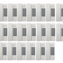 ZHUDELE домашняя система безопасности домофон 20-way безопасный аудио дверной телефон w/t группа/функция трансляции вызова+ источник питания