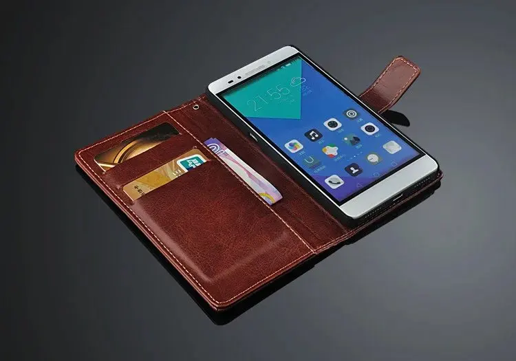 Чехол для Huawei Honor 7 5 2 дюйма кожаный чехол книжка 2015 с откидной крышкой дюймов