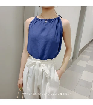 

Sleeveless High Waist Two Piece Set Summer Off Shoulder Brief Two Piece Set Top And Pants Pastel Summer Costumes For Women