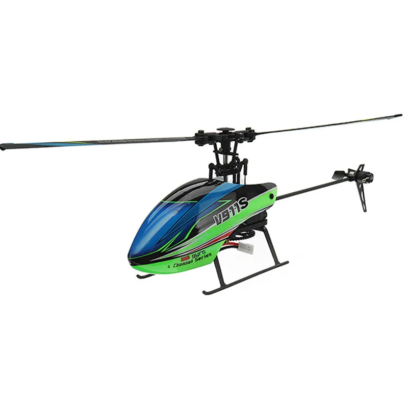 2018 Новый горячий WLtoys V911S 2,4 г 4CH 6-Aixs гироскоп Flybarless RC вертолет RTF Бесплатная доставка