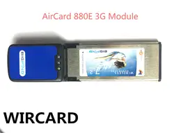 Новый разблокирована сьерра-aircard 880E Expresscard 3g модема hsdpa-модем 7,2 м 2,0 3g карты