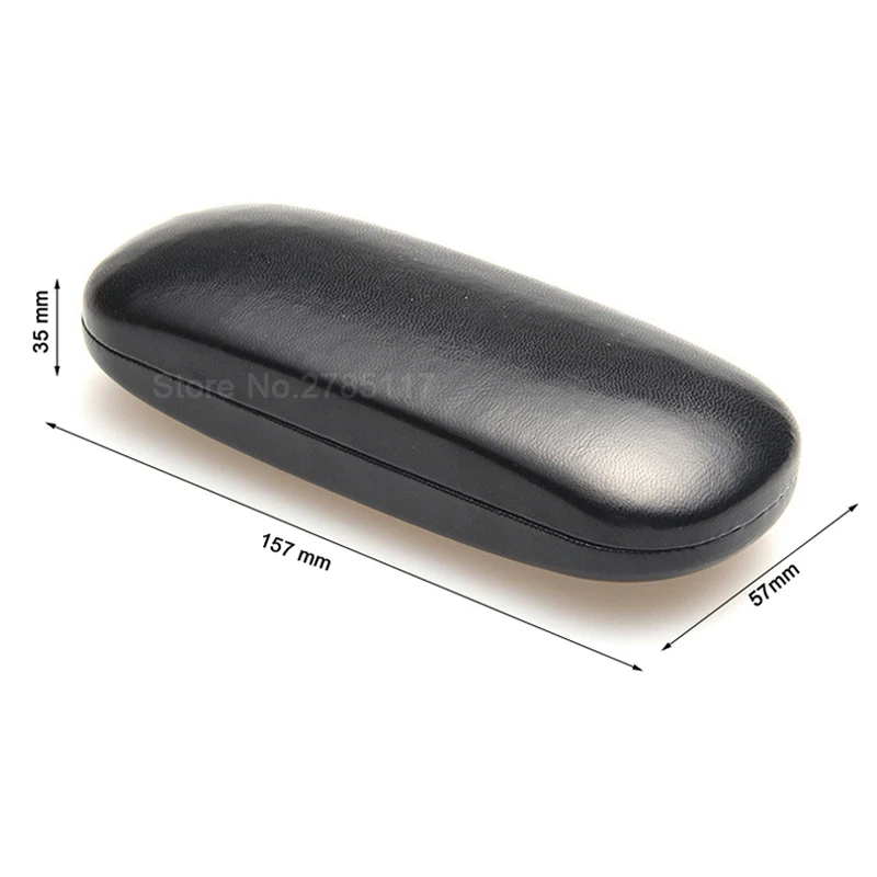 Glasses Case Leather Hard Frame Waterproof for Men