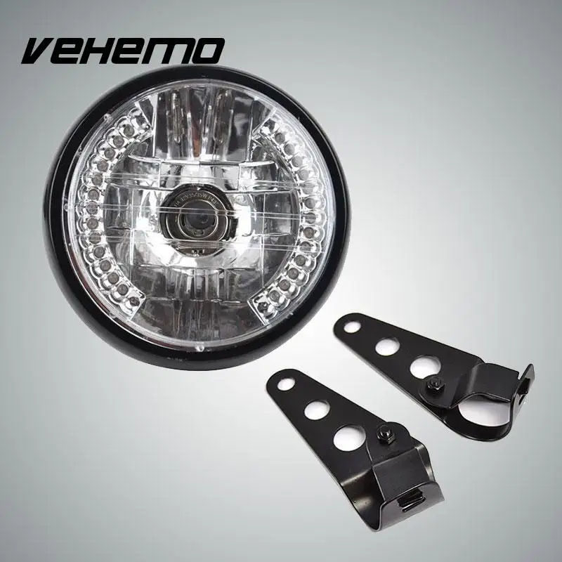 

Vehemo 7inch Motorcycle ATV Headlight LED Turn Signal Indicator Light Lighting 2250LM