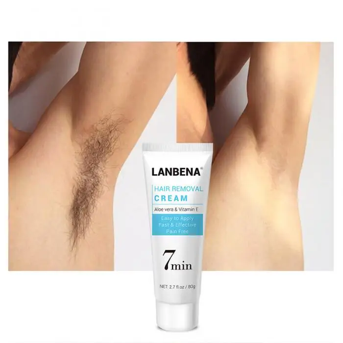 Прямая поставка LANBENA крем для удаления волос нежный увлажняющий, питательный ремонт уход за телом SMJ