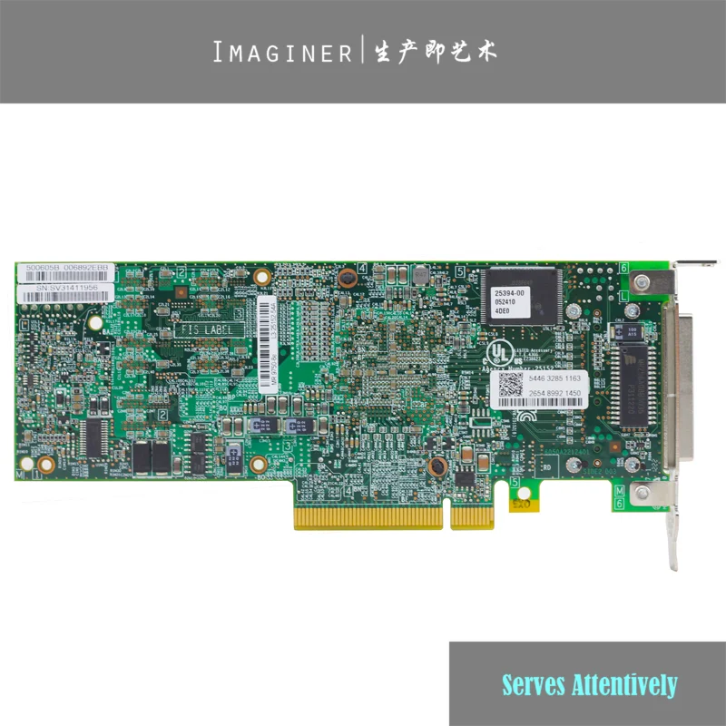 LSI 9750-8e LSI00243 8-port Ext. 2x SFF-8088 PCI-E X8 6 ГБ/сек. SAS, SATA, Raid контроллер, новая розничная, гарантия 1 год