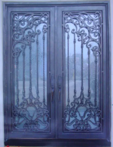 Beautiful Wrought Iron Gates With High Quality For Lm 012