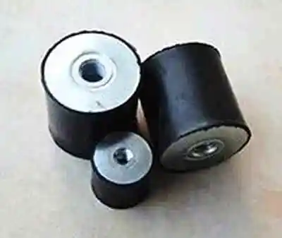 

5pcs New 10*10*M4 M4 DD Type Rubber Anti Vibration Mount silentblock Base Block