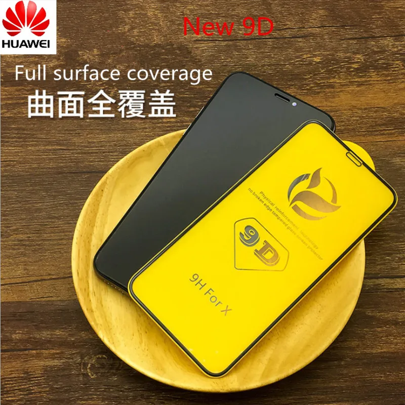 Huawei 9D полное покрытие закаленное стекло P20 Lite Pro Защитная пленка для экрана Nova