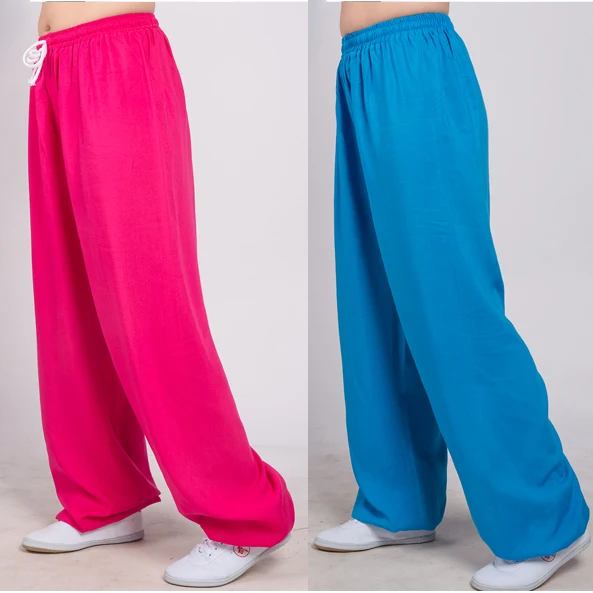 Летние штаны Tai Chi Wushu/Kung Fu/штаны для боевого искусства йоги|martial arts pants|pants martial artskung