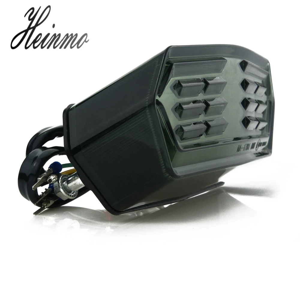 (BMK) For Honda MSX125 MXS 125 CBR650F CTX700 CTX700N Motorcycle LED Rear Tail Brake Stop Turn Signals Lamp Light Blinker Signal 12V (8)