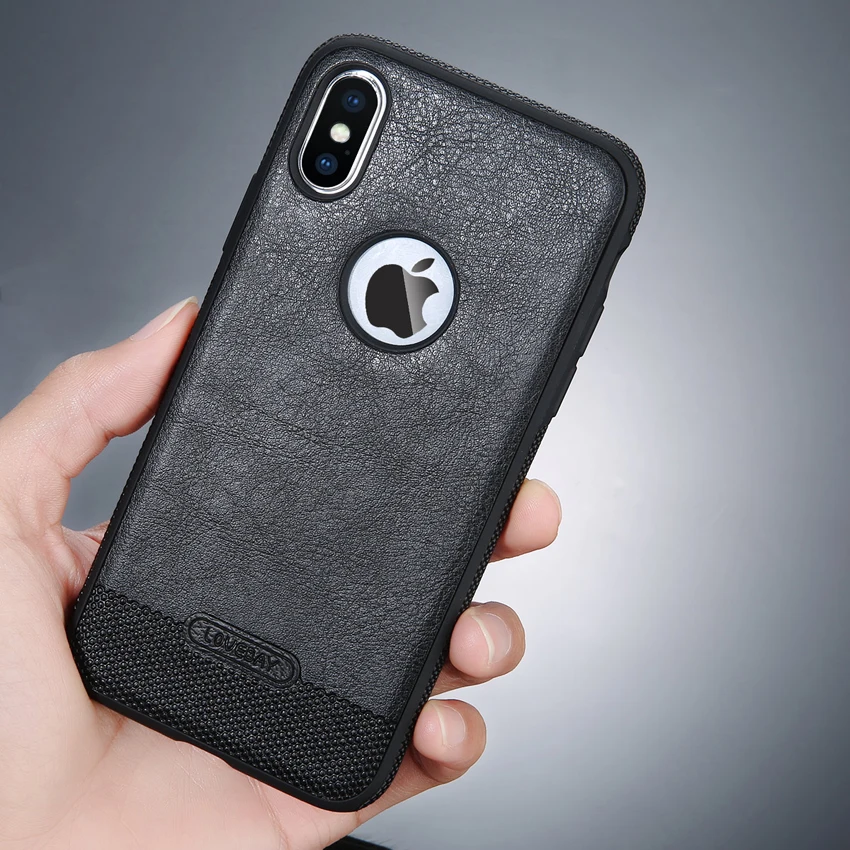 Чехол Lovebay для iPhone X Роскошный чехол из искусственной кожи мягкий силиконовый
