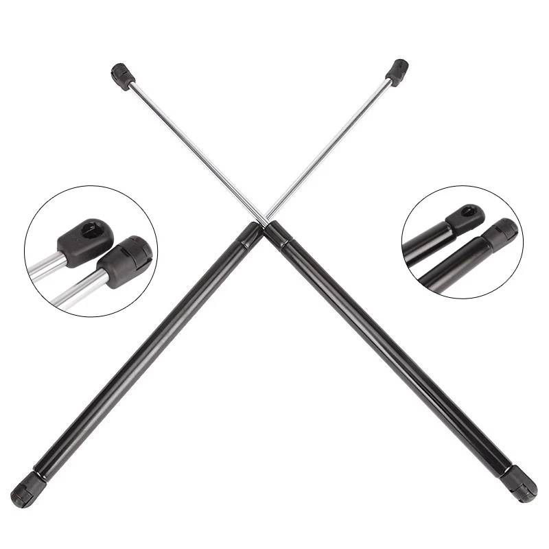 A Pair Steel Car Front Hood Lift Support Struts For Acura MDX Base