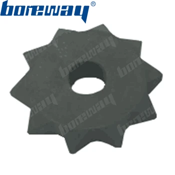 

Boreway Supply 10s 30pcs/set Diamond Star Bush Hammer Roller For Grinding Stone Concrete Surface Alloy Segment