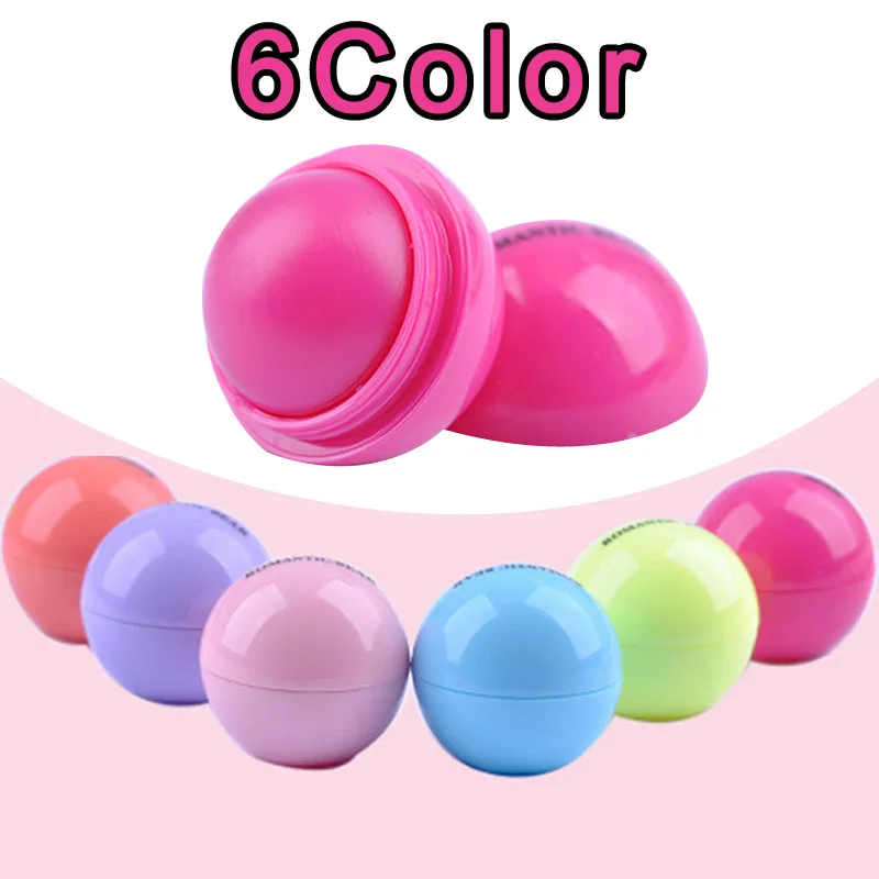

Natural Plant Sphere Lip Pomade Fruit Lip Balm Lipstick Organic Lip Ball Lipstick Gloss Makeup
